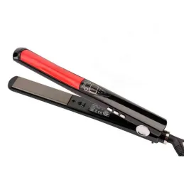 Irons LCD Display Titanium plates Flat Iron 1 inch Straightening Irons Styling Tools Professional Hair Straightener