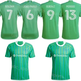 Seattle Sounders 2024 25 Männer 8 ATENCIO Fußballtrikots 5 TOLO 13 MORRIS 23 CHU 11 RUSNAK 6 JOAO PAULO 25 RAGEN 16 ROLDAN 10 DE LA VEGA 9 RUIDIAZ VARGAS Fußballtrikot-Kits