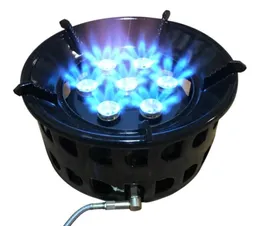 Fornello a gas da esterno con guida autonoma, fornello a gas ad alta potenza da campeggio, fornello antivento, portatile, picnic, casa, barbecue, grill 0132106914