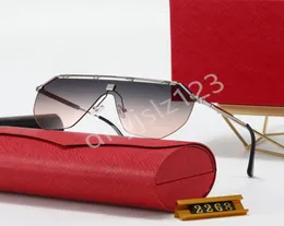весенне-летняя мода мужские солнцезащитные очки039s пляжная пара цельный лобовое стекло роскошные дизайнерские солнцезащитные очки для вождения топ женские03852545