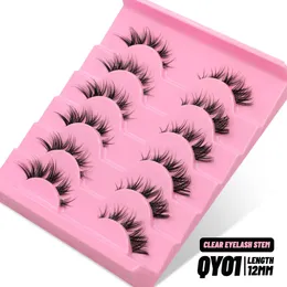 100 ٪ 3D Mink Makeup Cross False Eyelashes Eye Lashes Extension Extension Handmange Nature Resilashes 8 styles for chotic