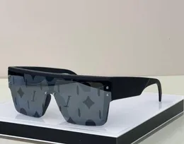 Luksusowe okulary przeciwsłoneczne dla mężczyzn okulary przeciwsłoneczne dla kobiet w stylu antyultrafiolet retro tarcza soczewki Plac Placu Onepiece Full M2803276