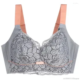 Stanik jesieńsko -seksowna seksowna koronka dla kobiet push up Bra komfort bezprzewodowy Bralette Plus Brassiere Lingies bielizna