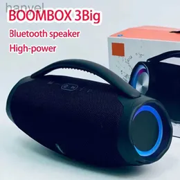 Portabla högtalare High Power Bluetooth Högtalare Boombox 3 Caixa de Som Bluetooth Loud Subwoofer Sound Box Powerful Bass Home Theater Gratis frakt 24318