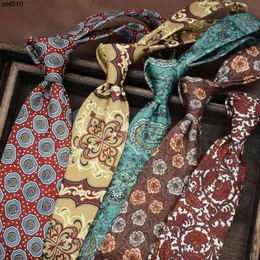 Designer-Krawatte für Herren, formelle Kleidung, koreanische Version, britischer Gentlemen-Stil, 9 cm breit, handbedruckt, für Arbeit, Studenten, Berufsbekleidung {Kategorie}