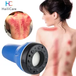 Massageador elétrico guasha ferramenta de raspagem queimador de gordura corpo emagrecimento latas de vácuo cupping massagem corporal ventosas de pressão negativo