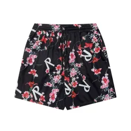 Reprezentuj Shorts Designer Męskie Shorts Modna marka Przedstawiciel marki Floral Stack Elastic Casual Mesh Shorts for Men and Women High Street Beach Pants 2QGA