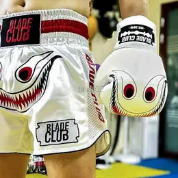 Koruyucu Dişli 8/10/12/14oz Dantel Boks Eldivenleri Yüksek Kalite PU Kişiselleştirilmiş Muay Tay MMA Eğitim Fitness Eldiven Karate Karate Free Fight Spor Pad YQ240318