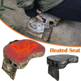 Mat Hunting Heated Seat Cushion Portable Outdoor Lightweight Upholstered Seats Cushion Waterproof Sponge Cushion for Camping Stadium