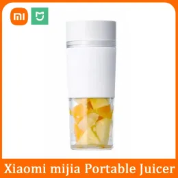 Kontrola Xiaomi Mijia Przenośna sokowirów mikser Elektryczne Mini Blender Warzywa owocowe Szybkie wyciskanie kuchni kuchennej Podręcznik fitness