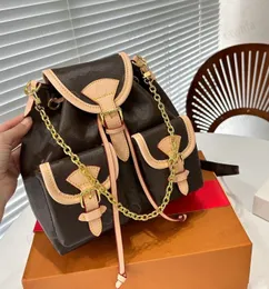 2024 designer mochila excursão pm mochila com corrente removível bolsa de ombro luxo bolsa crossbody