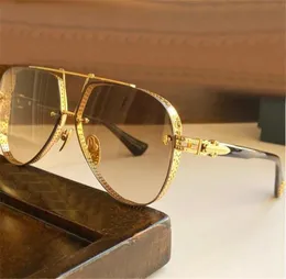 Nuovi occhiali da sole dal design alla moda POSTYANK II montatura in metallo pilota retrò stile classico e generoso occhiali protettivi uv400 di alta qualità3618448