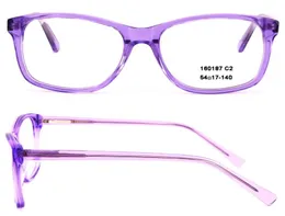 نظارات جديدة وصول Clear Frames مصمم Eyeglass مع Case Acetate Glasses Optical President