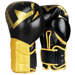 Skyddsutrustningspark boxningshandskar för män kvinnor pu karate muay thai guantes de boxeo fri fight sanda träning vuxna barn utrustning handskar yq240318
