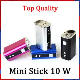 ELEAF MINI ISTICK KIT 1050MAH Inbyggt batteri 10W Max Output Variable Voltage Mod 7 Färger med USB-kabel Ego-anslutning Fast frakt i lager