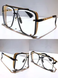 SIX LIMITED EDITION occhiali firmati metallo vintage Goggle occhiali ottici stile moda quadrato senza cornice lente UV 400 con custodia top7512414