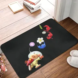 Tappeti Pikmin Gioco Zerbino antiscivolo Olimar Tappetino da bagno Tappetino da cucina Tappeto da preghiera Arredamento moderno per la casa