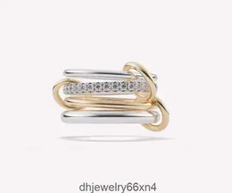 Spinelli pierścienie Nimbus SG Gris podobny projektant nowy w luksusowej biżuterii x hoorsenbuhs mikrodame srebrny pierścień srebrny zash