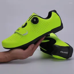 Sapatos de ciclismo legal masculino esporte ao ar livre borracha estrada bicicleta tênis profissional juventude equitação