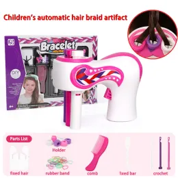 Tools VISIBLE Electric Automatic Hair Braid for Children's Hair Braiding DIY Stylish Braiding Hairstyle Threestrand Twist Braid