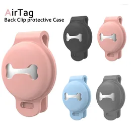 Coleira para cães e gatos, capa protetora antiarranhões para apple airtag e gato, manga ajustável