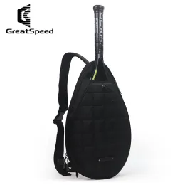 Taschen Greatspeed Tennis Bag Jugend Badminton Tasche Single Umhängetasche Männliche weibliche Tennisschlägerbeutel Kinder Tenis Raquete Package Frauen