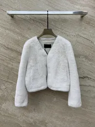 Women's Jackets 23 Autumn And Winter Environmentally Friendly Fur One Sheep Wool Short Coat Visual Effect Is Very Thin1.4