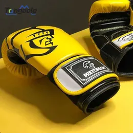 Przekładnia ochronna Pretorian/mężczyźni Rękawiczki bokserskie skóra Mma Muay Thai Boxe de Luva Mitts Sanda Equipments8 10 12 14 16 uncji YQ240318