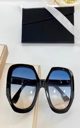 Designer New Women Fashion Show Oversized Frame Sunglasses 0366 Especialmente projetado Star Glasses Top Quality UV400 Protection Come 3149081