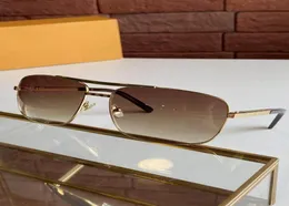 Erkekler Güneş Gözlüğü Tutum Güneş Gözlüğü Altın Çerçeve Kare Metal Çerçeve Vintage Stil Açık Tasarım Klasik Mod Metal Çerçeve Güneş Gözlüğü 3115075