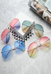 20SS Pilots نظارات شمسية للرجال نساء العدسات فلاش مصمم التدرج Polaroid Vintage Driving UV400 Sun Glasses B32 مع Cases8079178