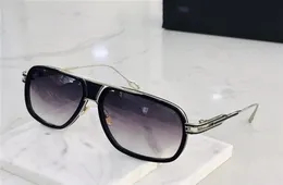 Óculos de sol de titânio puro masculino039s, lentes de cristal originais, óculos de sol da2077, moda retrô, designer de metal, óculos vintage 9320671