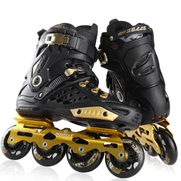 Stiefel erwachsene Roller Skates Skates Skating Inline Skates Schuhe 4 Räder Größe 3644 Frauen Männer Roller Skates