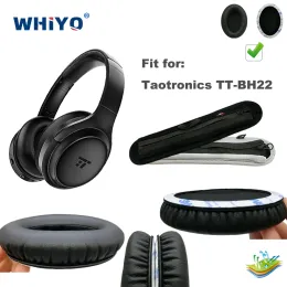 Accessories Replacement Ear Pads for Taotronics TTBH22 TT BH22 Headset Parts Headband Leather Cushion Velvet Earmuff Earphone Sleeve Cover