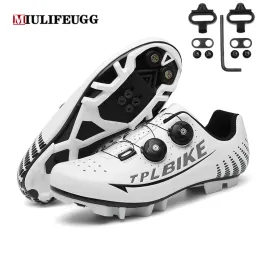 Сапоги MTB Cycling Shoes Men Murn Mountain Toowear Racing Road Bicycle Flat Clits КРОМКИ КРИТА