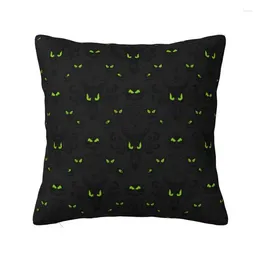 Kudde Happy Haunted Case 45x45cm Halloween Ghost Mansion Nordic Cover Velvet Pillow Case