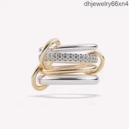 Pierścienie spinelli Nimbus SG Gris podobny projektant nowy w luksusowej biżuterii x hoorsenbuhs mikrodame srebrny ring nvc7