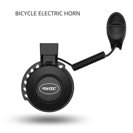 Twooc Bicycle Electronic Horn Volume Justering 4 typer av klassiska cingtoner laddningsbara 100dB inte hård väg mountainbike 240318