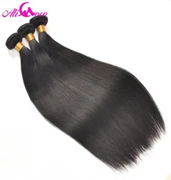 Ali Coco, бразильские прямые пучки волос, 1 шт., пучки человеческих волос, 1028 дюймов, натуральный цвет, не Remy, можно красить7269848