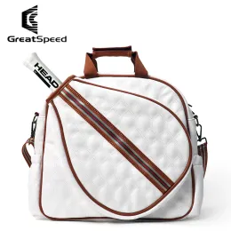 Сумки унисекс оригинал Greatspeed Padel Racquet Bag Подличный Pu Padel Badminton Racket Sagk Sack Profession