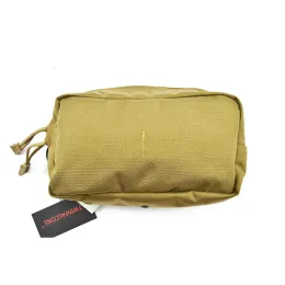 Bags TWP005 TwinFalcons Tactical Waist Bag Multifunctional EDC Molle Tool Zipper Waist Pack Accessory Durable Belt Pouch