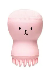 New Cartoon Cute Facial Cleansing Exfoliator Cute Silica Gel Massage Deep Cleaning Face Brush Cleanser9549586