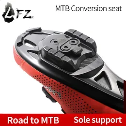 Rennradschuh-Sohlenkonverter zu MTB-Schuhsohle Ultraleichter, hochwertiger Rennradschuh-zu-MTB-Schuh-Adapter 240312