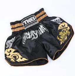 Pantaloni da boxe da uomo Pantaloncini stampati kickboxing Lotta Grappling Short Tiger Muay Thai pantaloncini da boxe abbigliamento sanda6184298