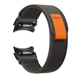 Nylonband lämplig för Samsung Galaxy Watch4 5 6 40mm 44mm 6 Classic 43mm 47mm Trail Loop Nylon 45 42 46mm Armband