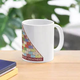 Muggar Swanson Pyramid of Greatness kaffemugg termiska koppar för att bära personliga gåvor estetik