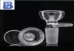 Glass Bowl Dia 27mm Clear 10mm 14mm 18mm Male Herb Holder Glass Slide Smoke Accessory For Glass Bong1518546