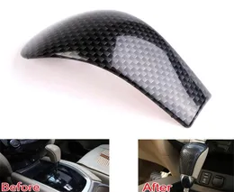 För Nissan Qashqai J11 2016 2017 2018 2019 Bil Gear Shift Knob Head Decoration Cover Stickers Abs Carbon Fiber Car Accessories3172251