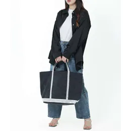 Beuteltaschen Vanessa Bruno Luxus große Handtasche Marke Damen Designer hochwertige Geldbörsen Umhängetaschen mit großem Fassungsvermögen Schultertaschen Umhängetasche XL-Größe