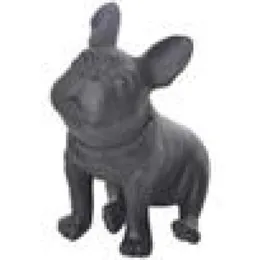 Plast French Bulldog Dog Mannequin för Pet Display EMS Black White Pink och Blue Four Color för att välja8110922